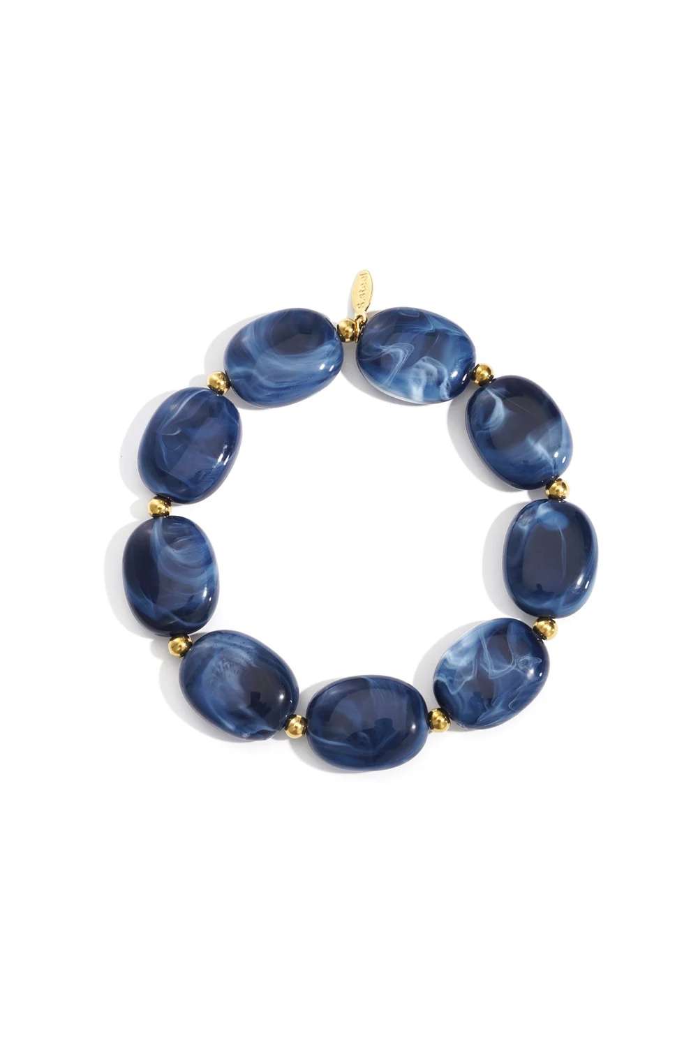 Glow beads armband | Blauw