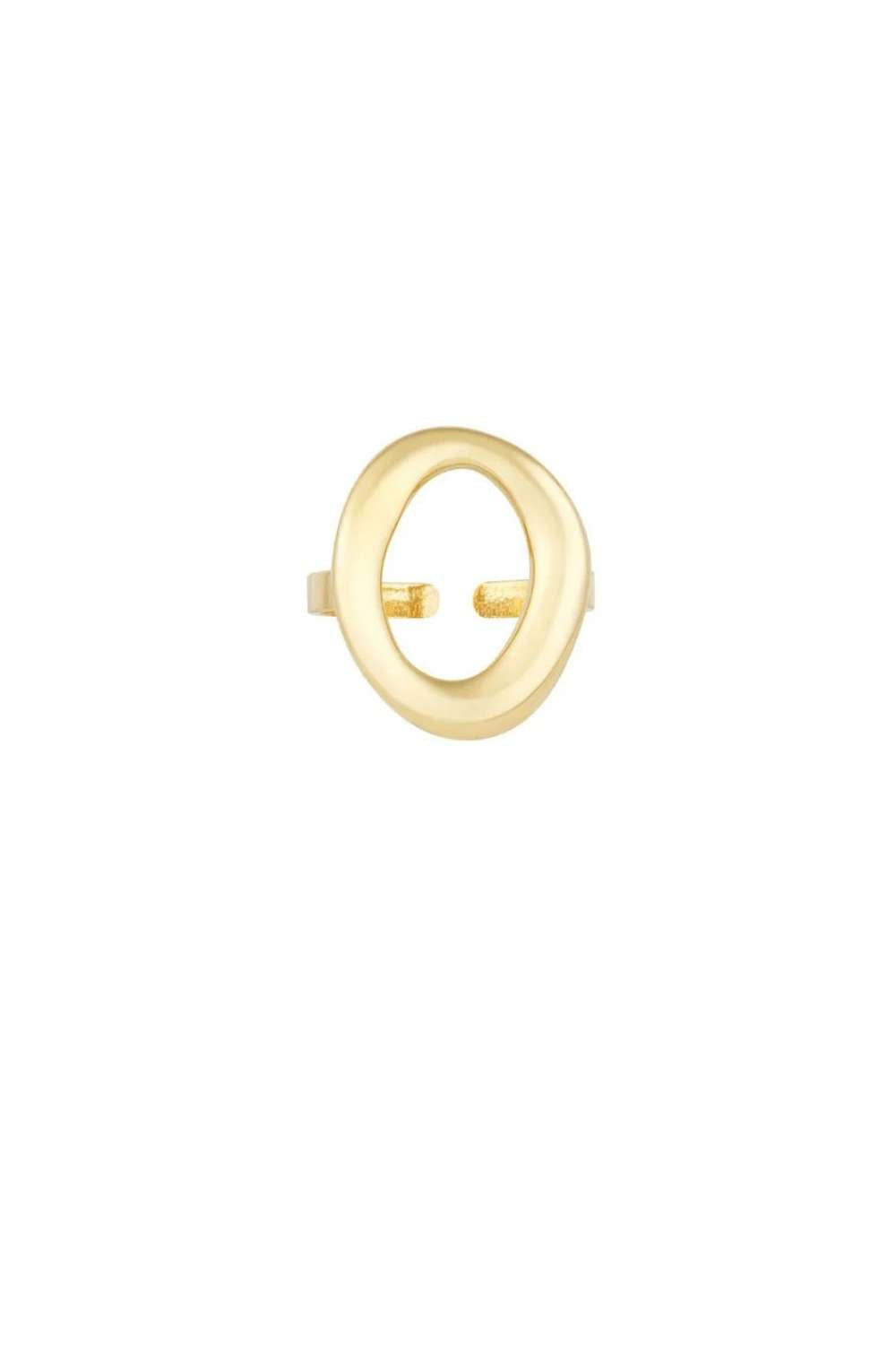 Loop ring | Goud