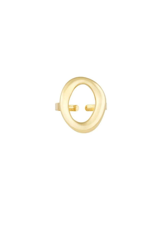 Loop ring | Goud