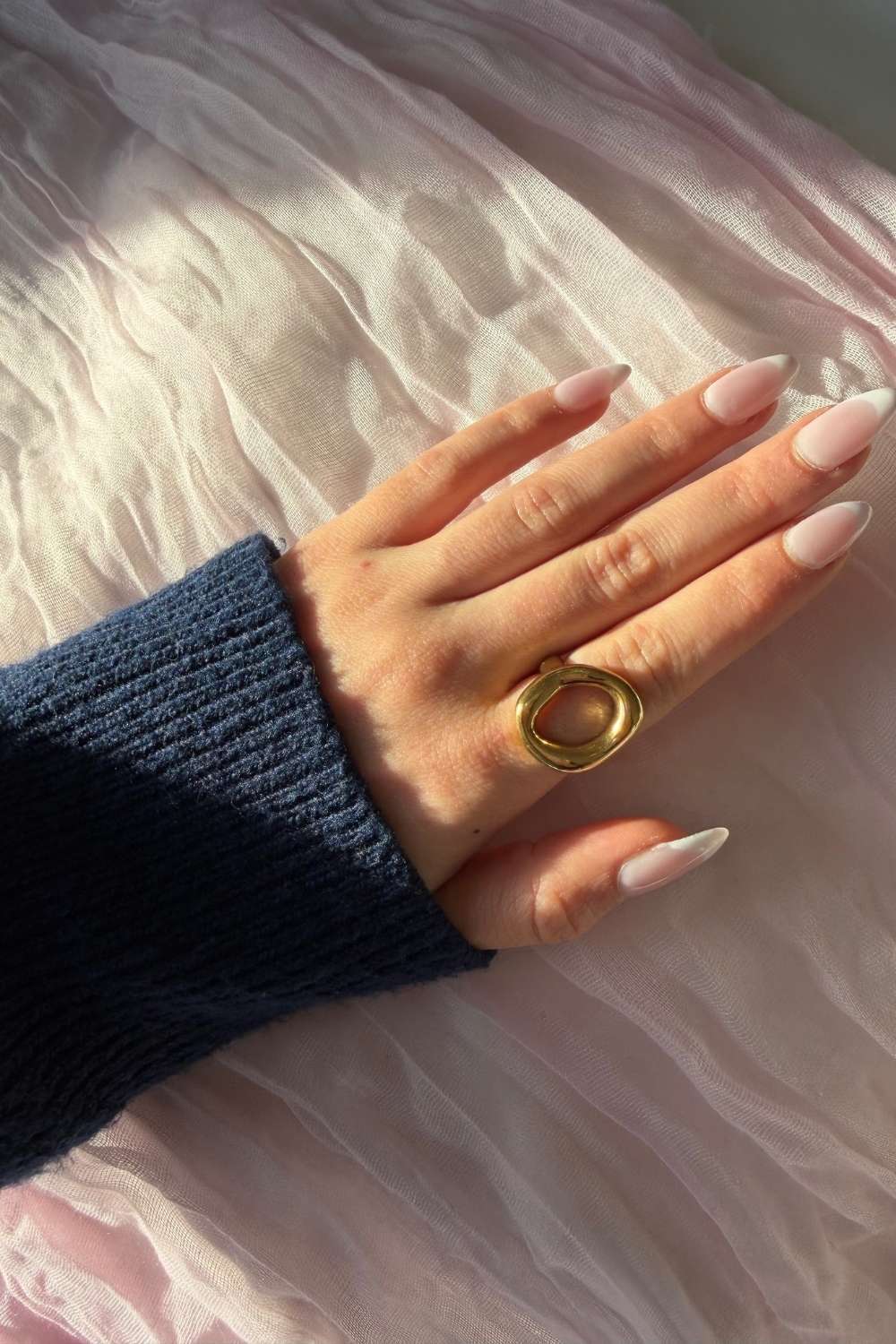 Loop ring | Goud