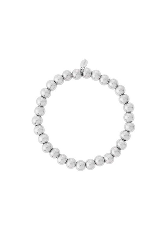 Big balls armband | Zilver