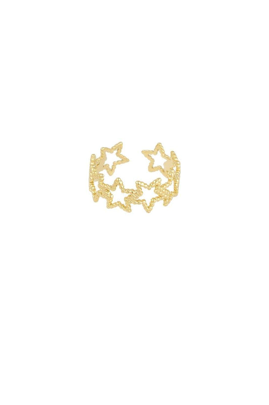Stars ring | Goud