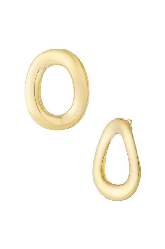 Statement oorbellen | Goud