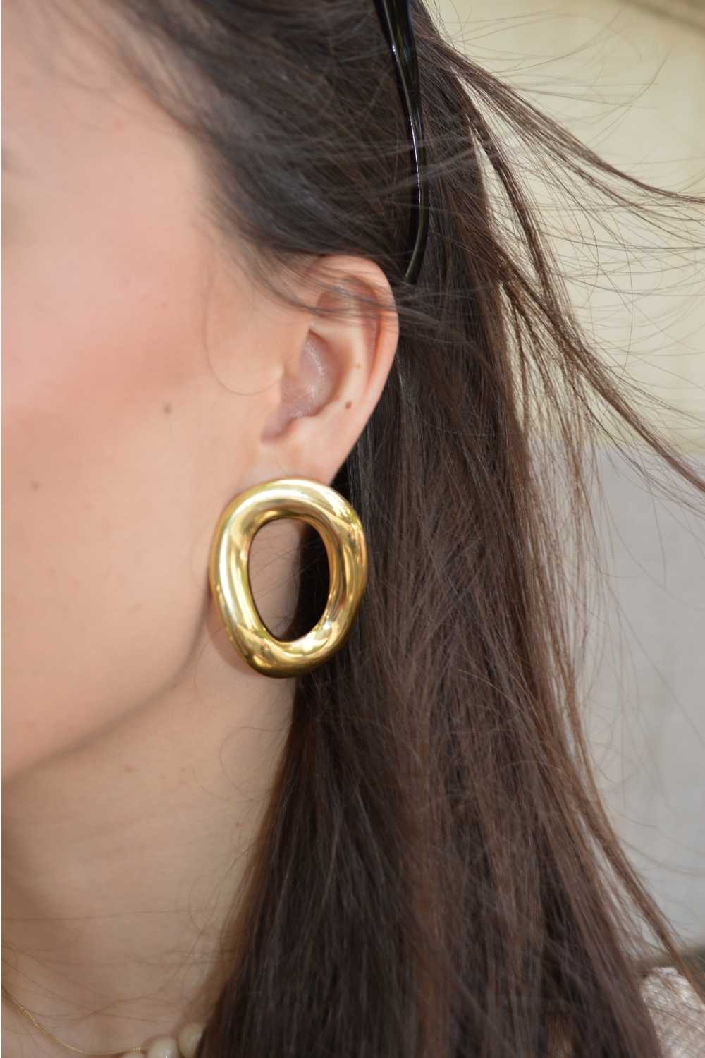 Statement oorbellen | Goud