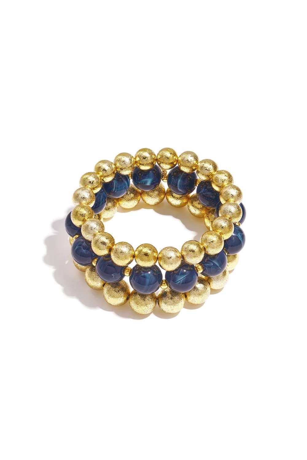 Midnight glow armband | Blauw