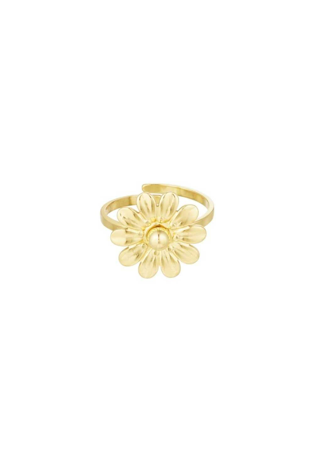 Flower ring | Goud
