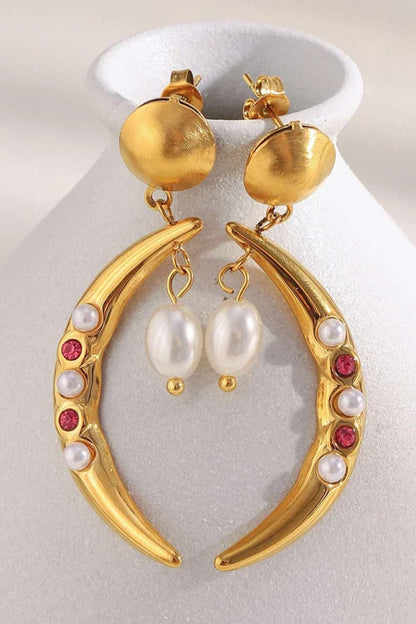 Moonlight oorbellen | Goud
