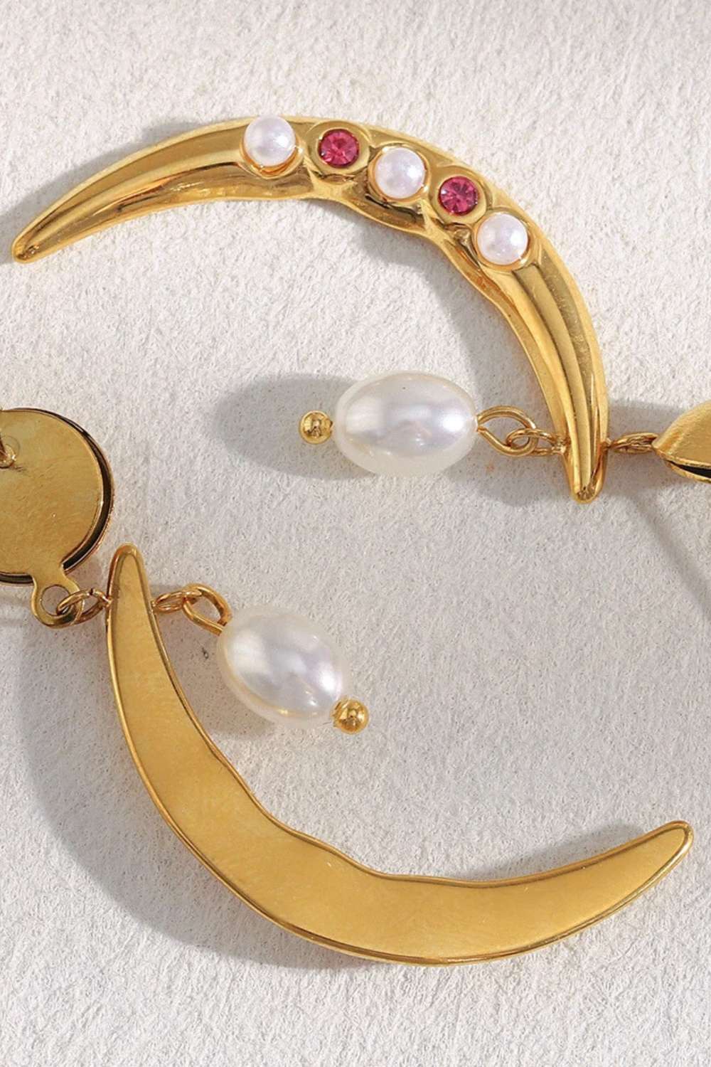 Moonlight oorbellen | Goud