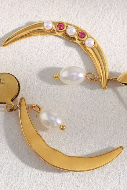 Moonlight oorbellen | Goud