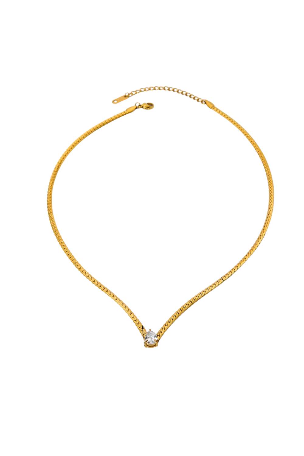 Classy shine ketting | Goud