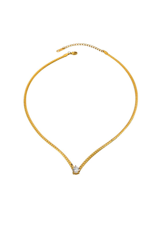 Classy shine ketting | Goud