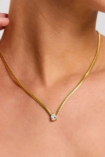 Classy shine ketting | Goud