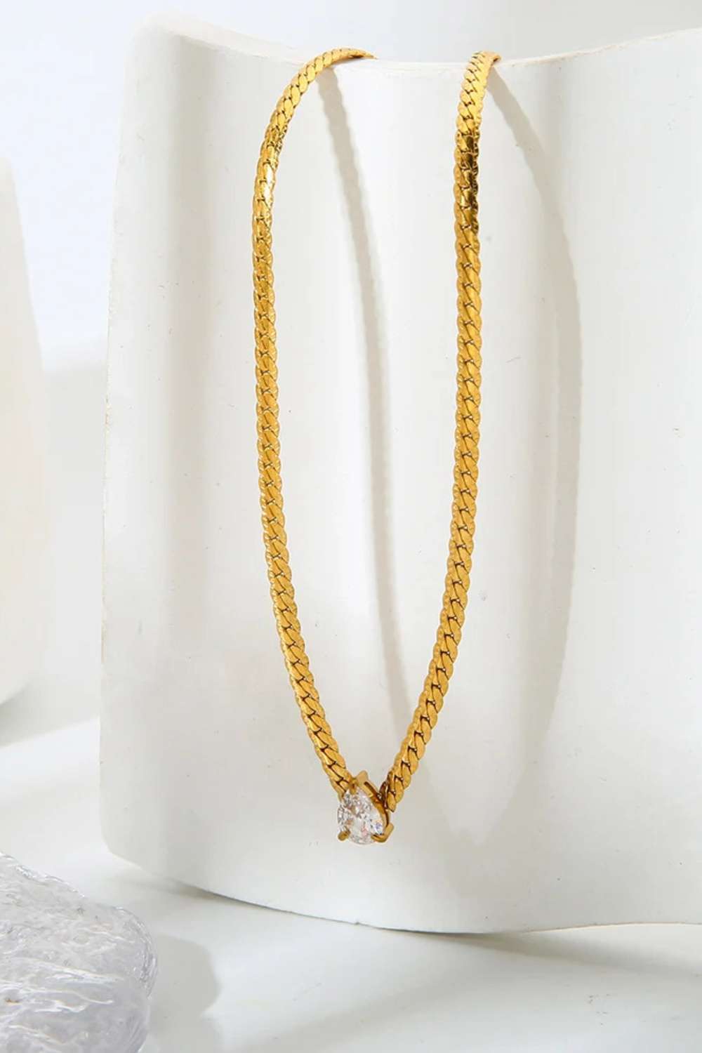 Classy shine ketting | Goud