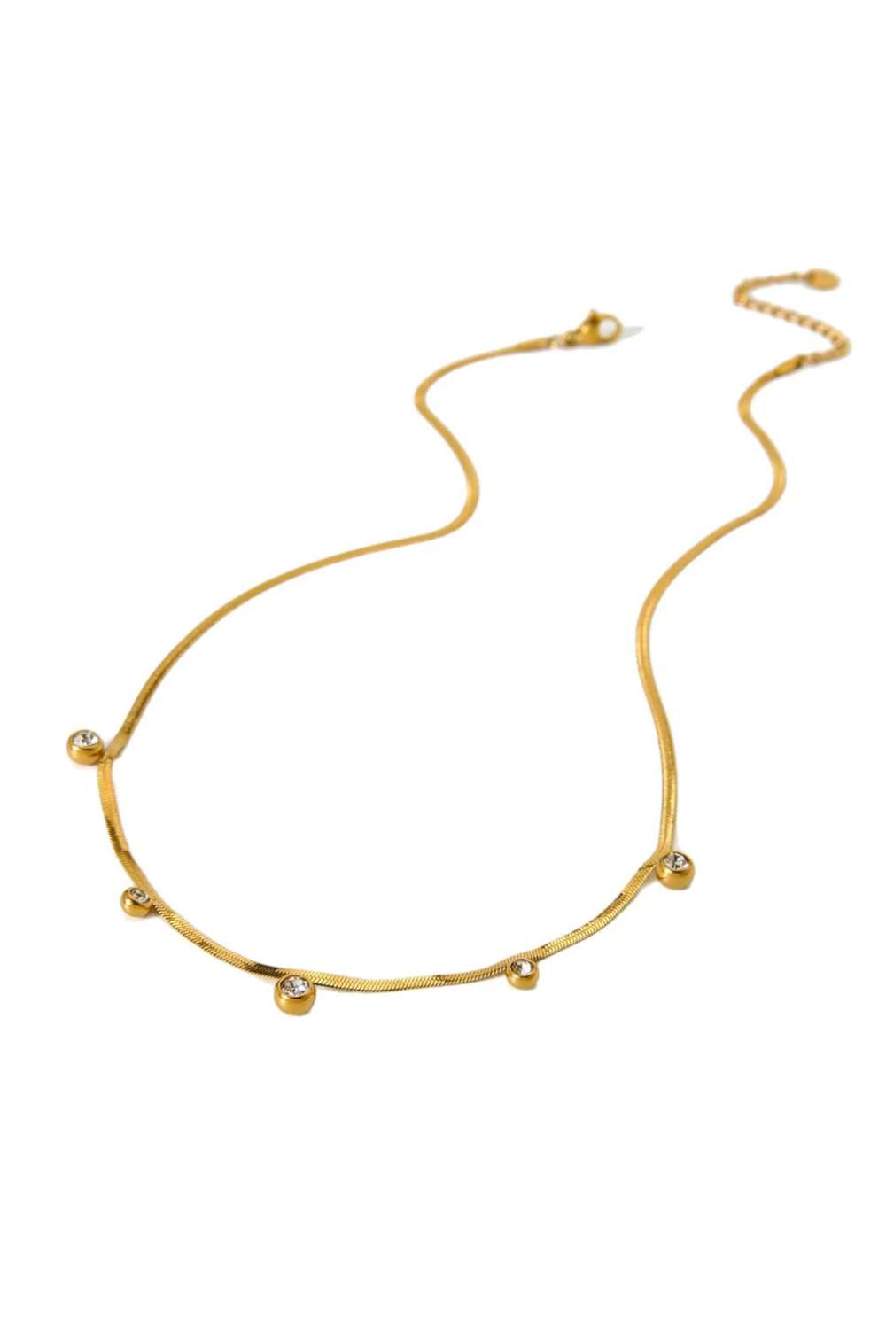 Fine shine ketting | Goud