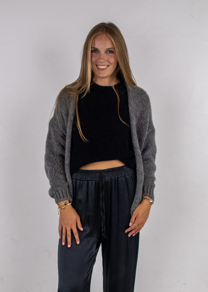 Tessa | Vest Grijs