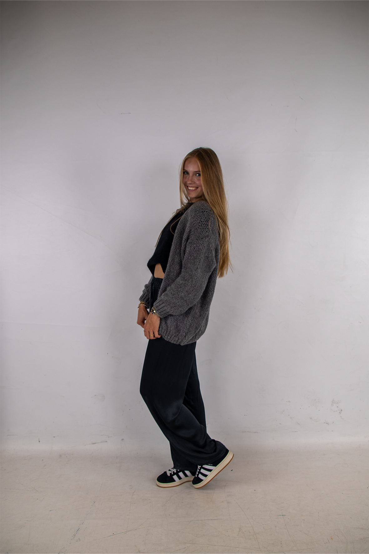 Tessa | Vest Grijs