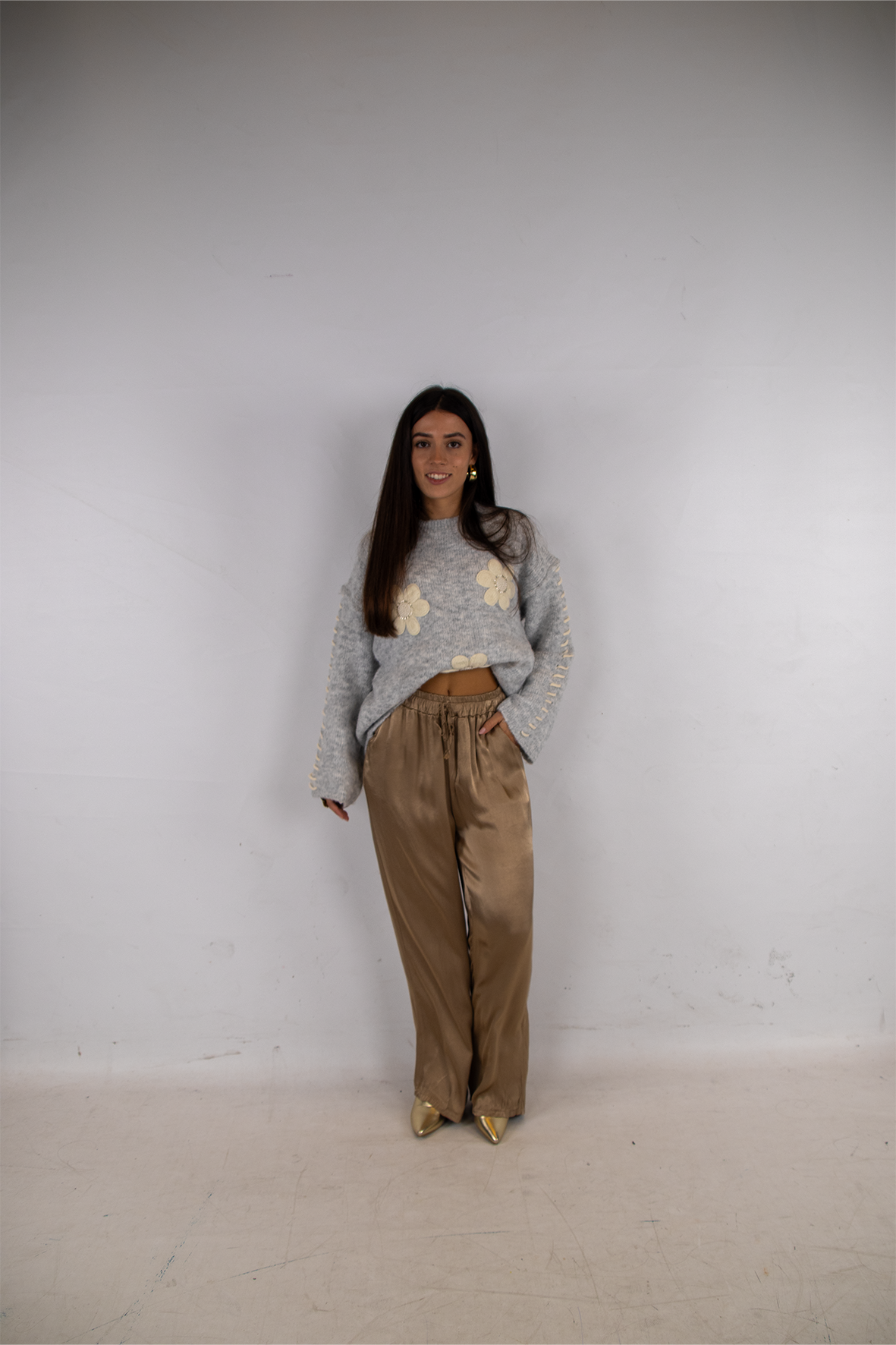 Lina | Broek Goud