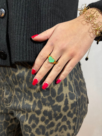 Ring hart | Groen