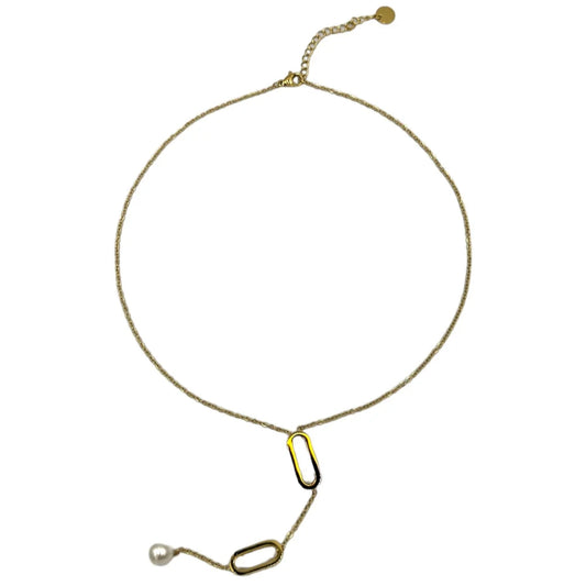 Ketting met parel | Goud