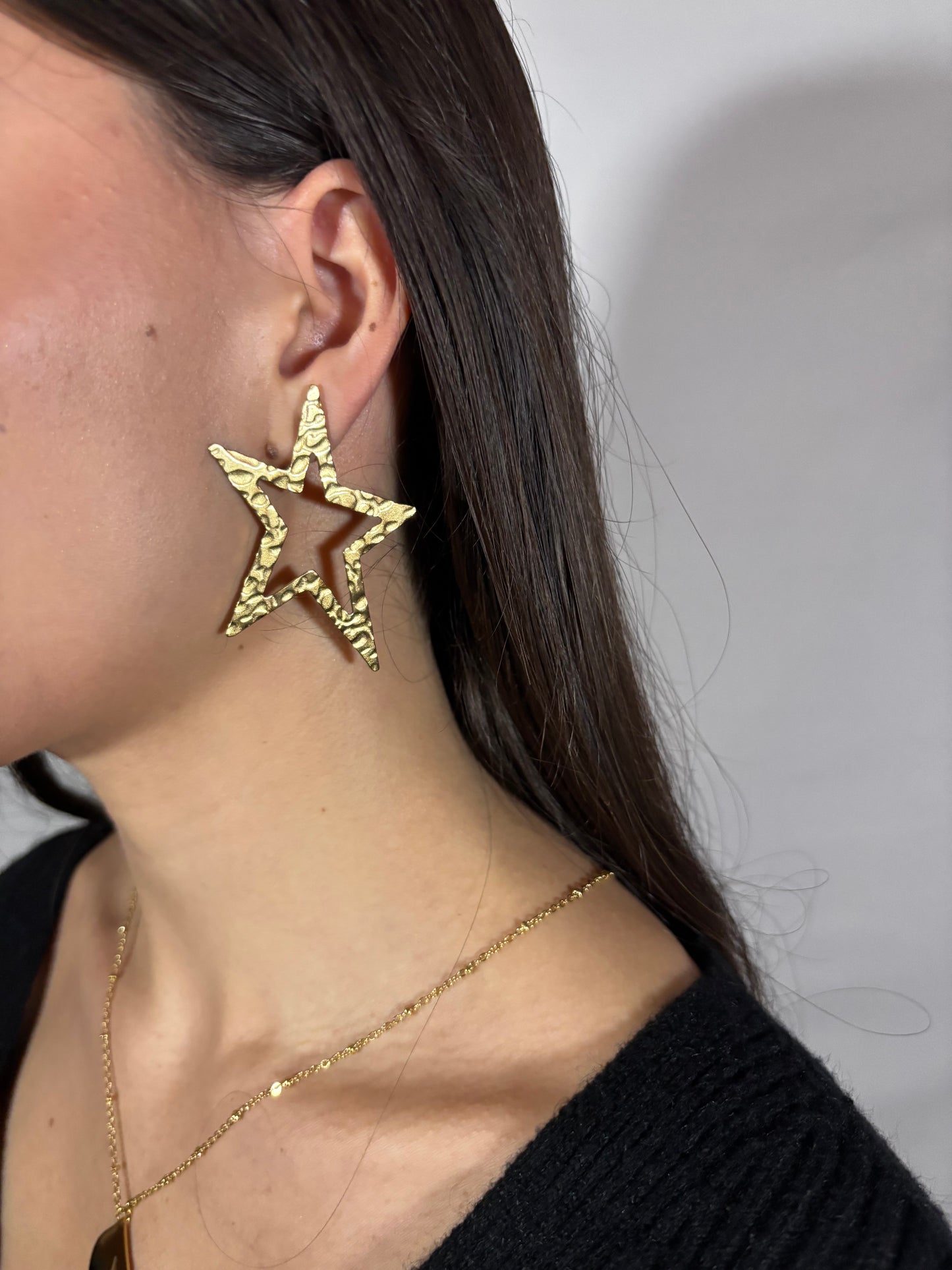 Sterren oorbellen | Goud