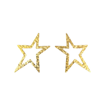 Sterren oorbellen | Goud