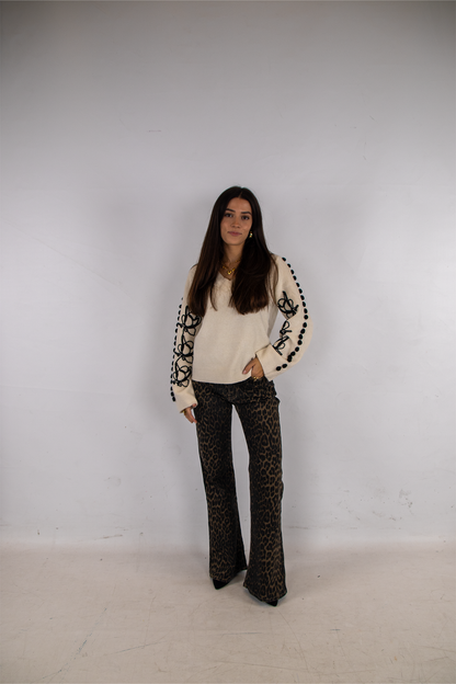 Emma | Trui Beige