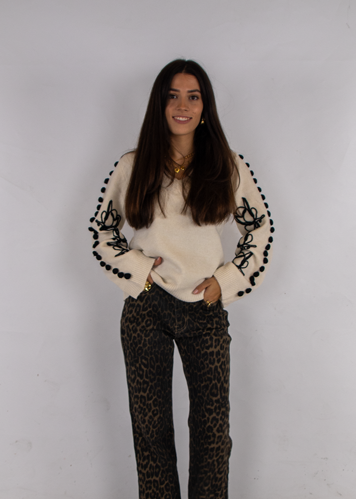 Emma | Trui Beige