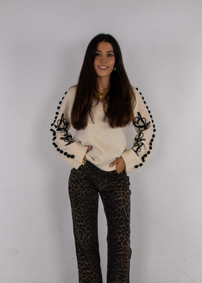 Emma | Trui Beige